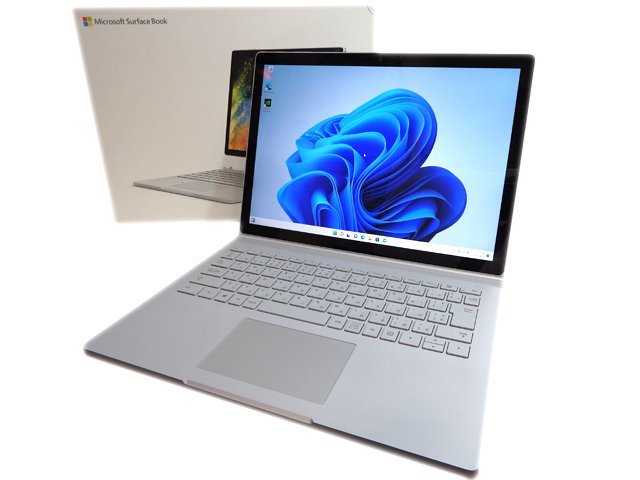 美品 MicroSoft/マイクロソフト Surface Book 2 (HN4-00012) タブレットPC Corei7-8650U/8GB/SSD256GB