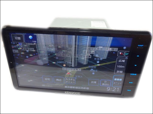 美品 KENWOOD/ケンウッド◇彩速ナビ/MDV-M909HDF◇フルセグ/ハイレゾ