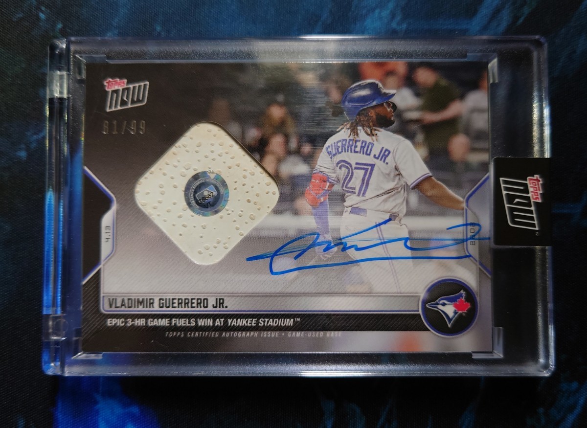 TOPPS GUERRERO Jr 直筆サインカード-