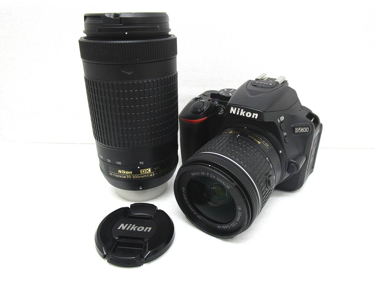 Nikon D5600 AF-P DX NIKKOR 18-55mm 1:3.5-5.6G VR 70-300mm 1:4.5