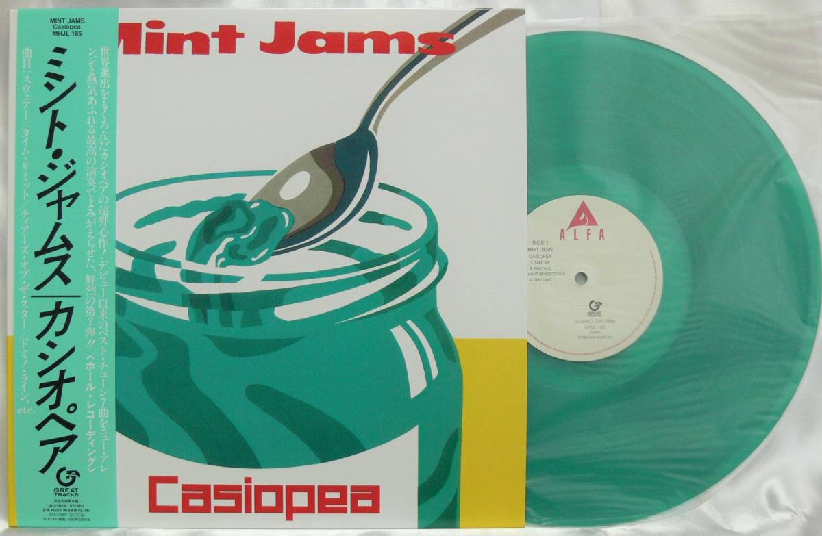 [未使用品][送料無料] CASIOPEA / MINT JAMS [アナログレコード LP] 復刻盤 / カシオペア / ミント・ジャムス