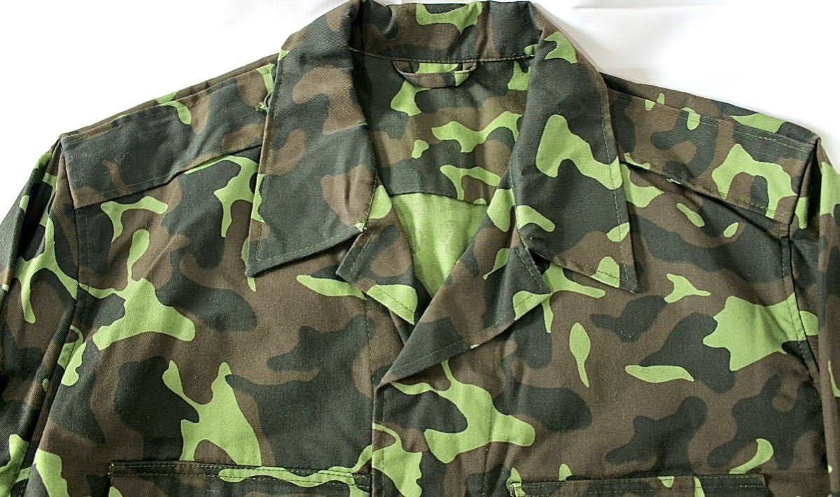 ウクライナ軍 デッドストック TTsKO迷彩 ブタン迷彩 上下セット 52-3