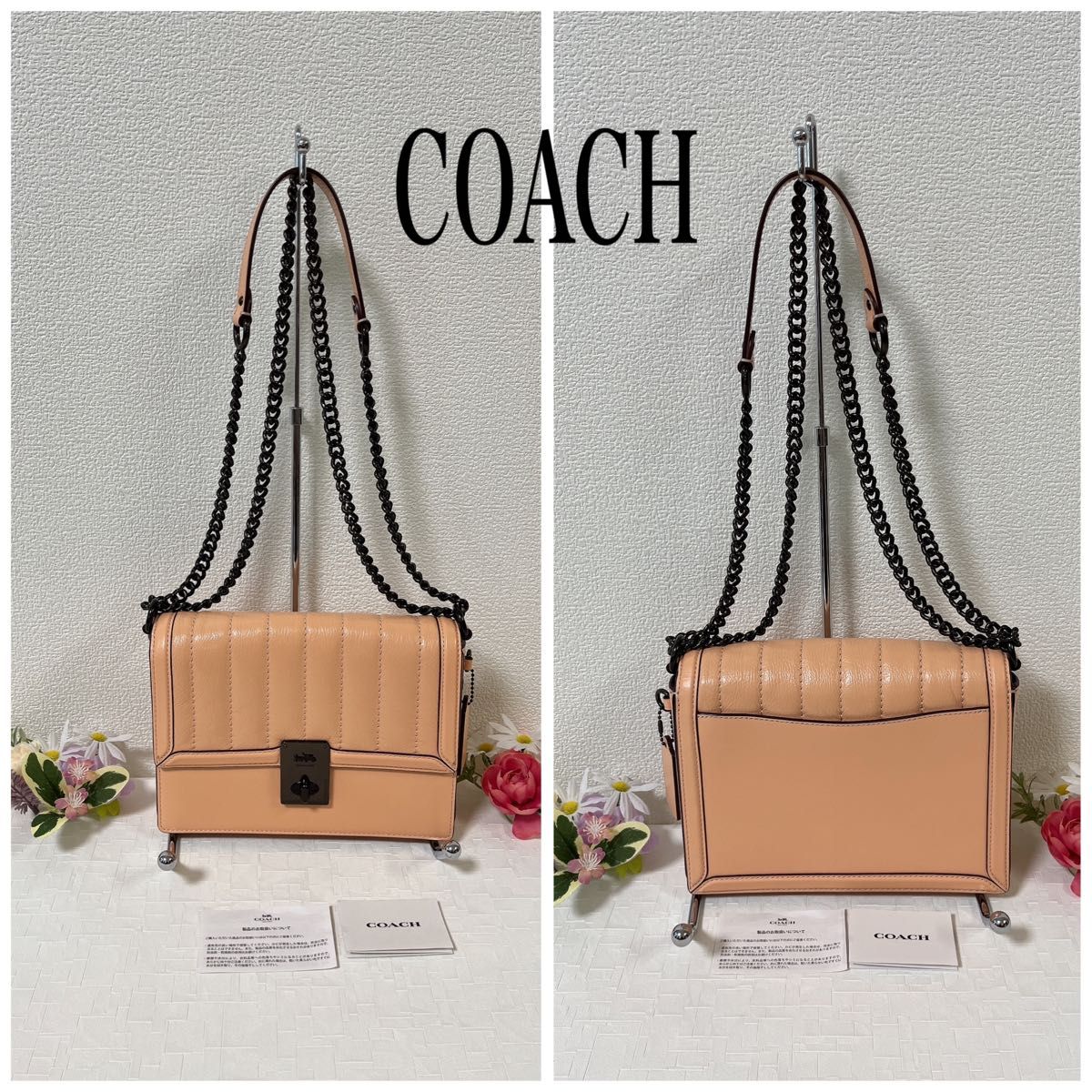 ついに再販開始！】 【COACH】コーチ チェーン ワンショルダーバッグ