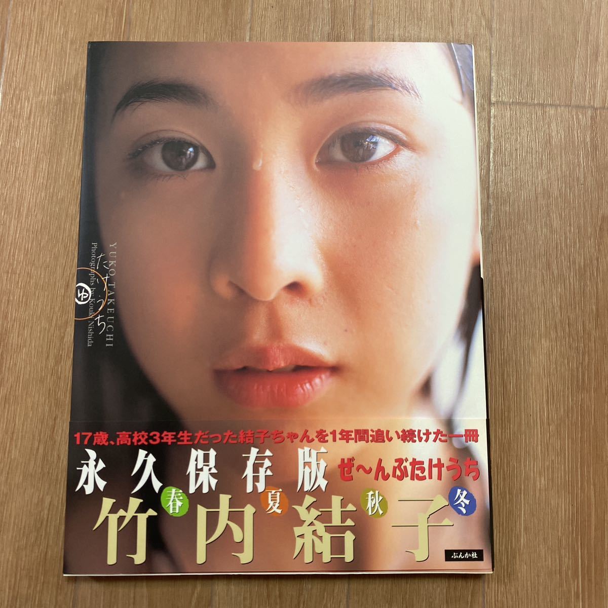 竹内結子写真集 西田幸樹/撮影 写真集 【たけうち】1998年希少 人気