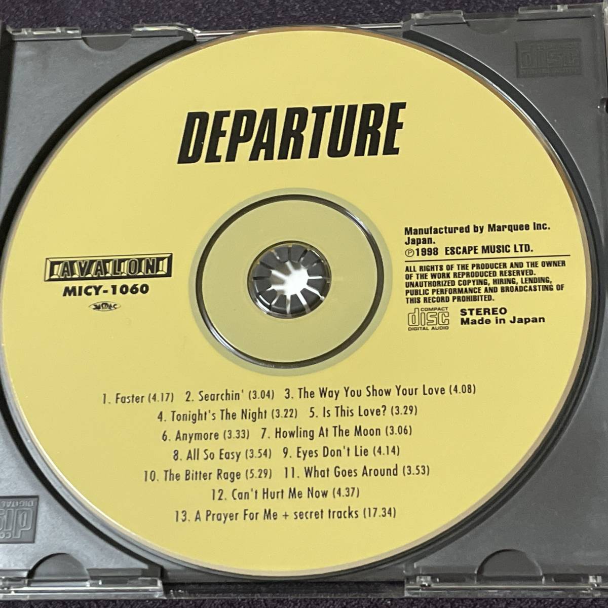 ☆彡デビュー盤◆HR,メロハー,AOR◆DEPARTURE/DEPARTURE_画像8