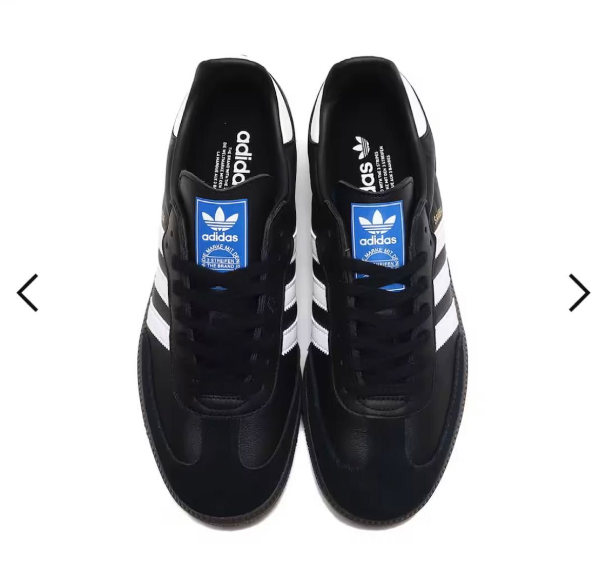 未使用】アディダス サンバ OG adidas SAMBA OG CORE BLACK/FOOTWEAR