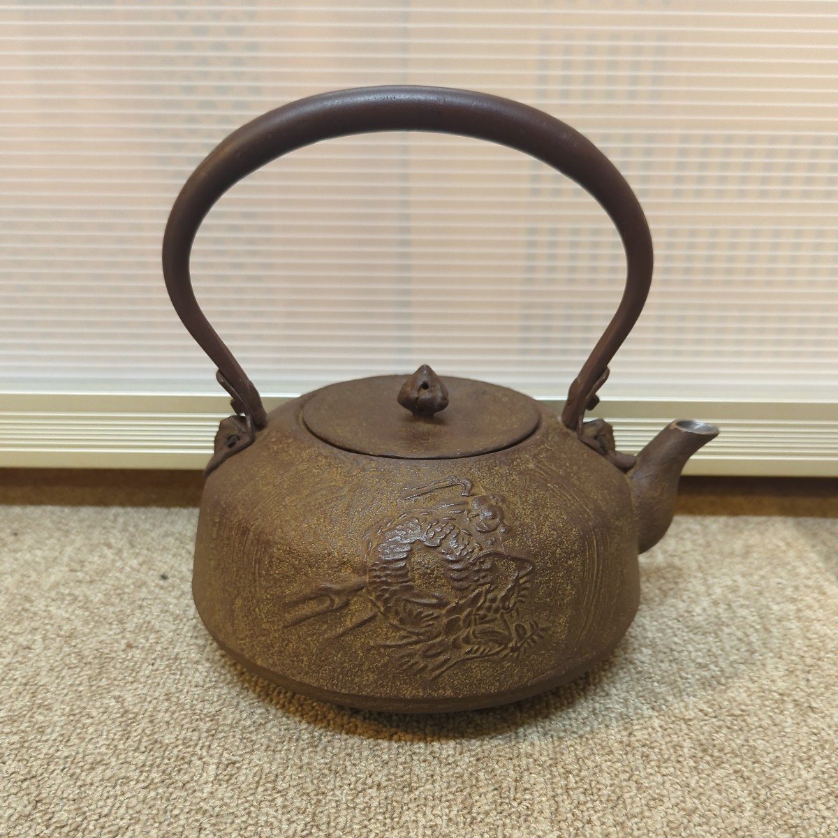 激安卸販売新品 南部鉄器 むぐり龍 飾り皿 鉄瓶 lestylists.com