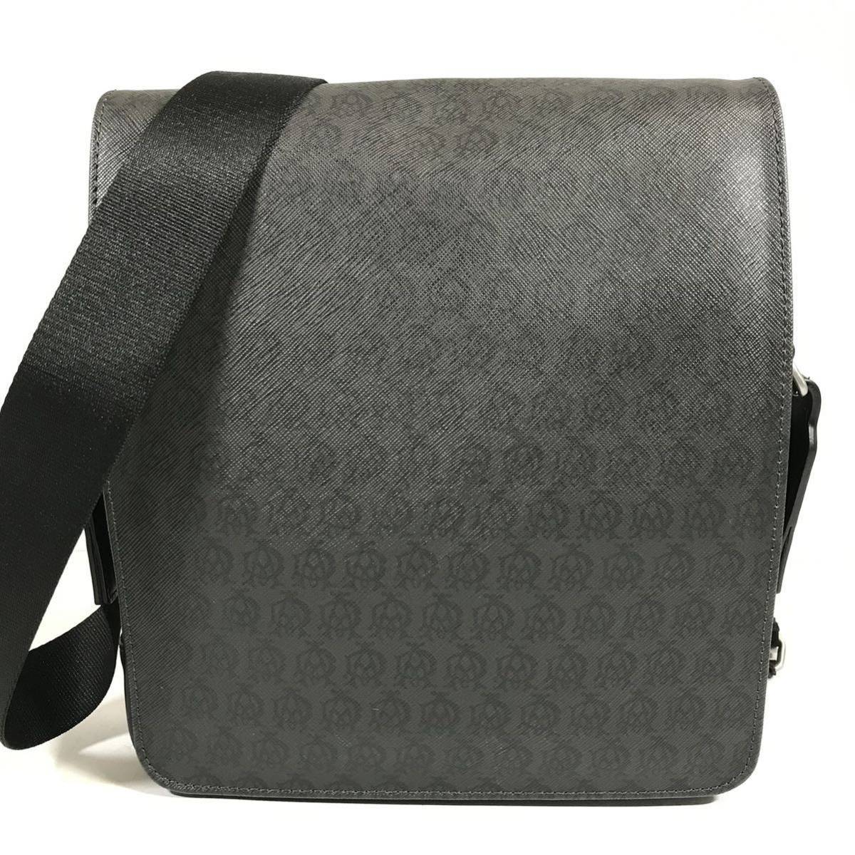 美品【ダンヒル】本物 dunhill ショルダーバッグ 斜め掛け