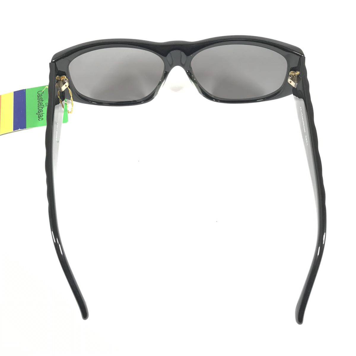  не использовался товар [ Castelbajac ] подлинный товар Castelbajac солнцезащитные очки JC Logo 9001 серый цвет серия × чёрный цвет серия мужской женский обычная цена 2.8 десять тысяч иен стоимость доставки 520 иен 2