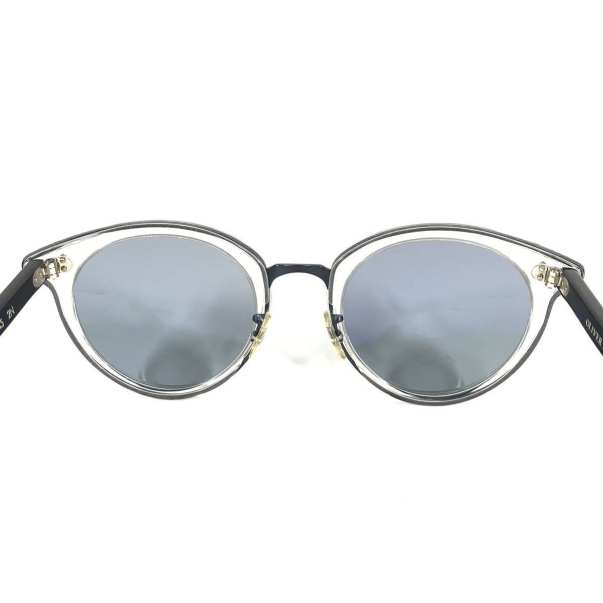 [ Oliver Peoples ] genuine article OLIVER PEOPLES sunglasses OV5323S clear × light blue series SPELMAN men's lady's case attaching postage 520 jpy 