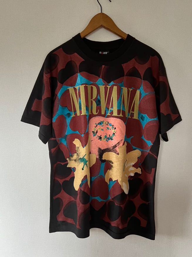 NIRVANA ニルヴァーナ Tシャツ XL Heart shaped box ハートシェイプ