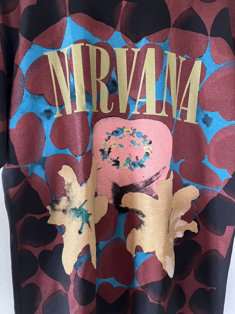 NIRVANA ニルヴァーナ Tシャツ XL Heart shaped box ハート NIRVANA ニルヴァーナ Tシャツ XL Heart shaped box ハート