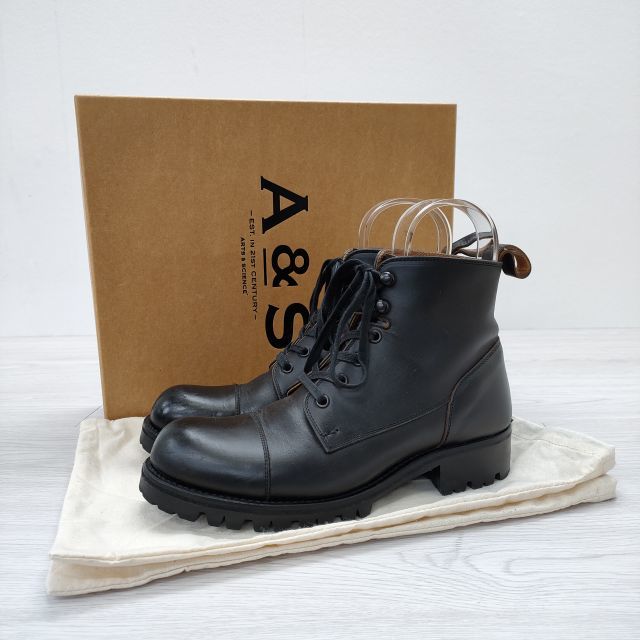 未使用】ARTS&SCIENCE lace up bootsレースアップブーツ-