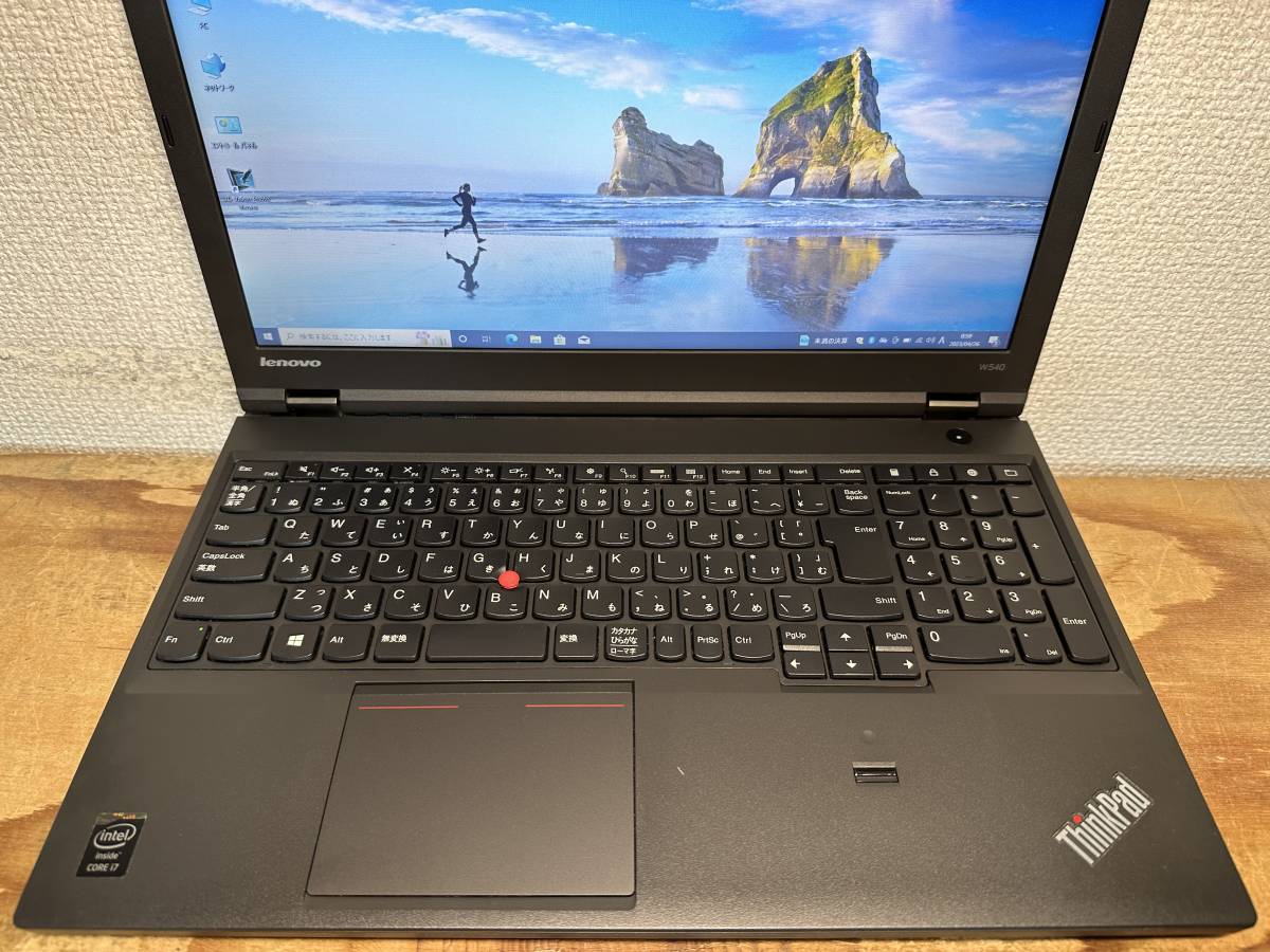 オリジナル Core W540 THINKPAD LENOVO WIN10 極速SSD搭載 I7-4710