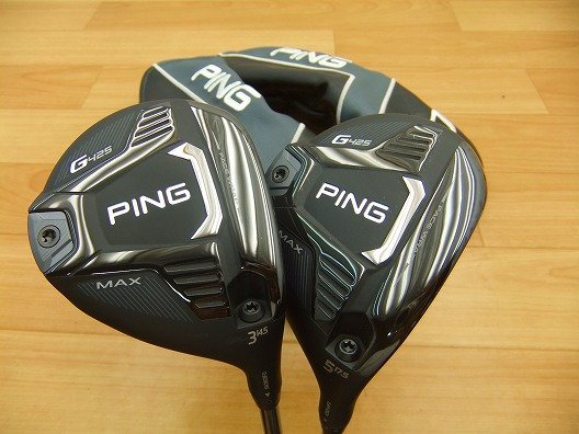 2本セット! 超美品 ピン PING○G425 MAX 3W 5W ツアー65 S(b5-25-1