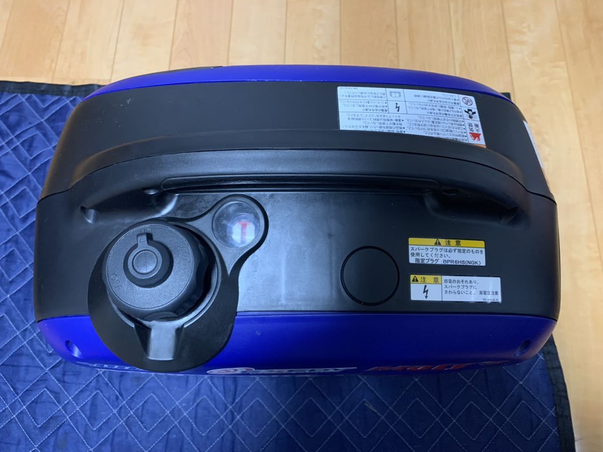 ヤマハ YAMAHA インバーター発電機 EF1600iS EF16HiS 発電機 動作確認