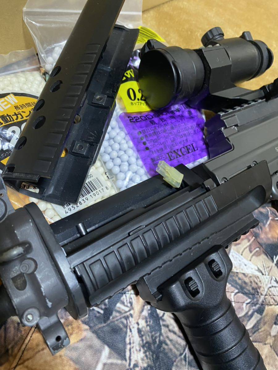 サバゲーセット 東京マルイ SIG552 SEALS オマケいろいろ 中古 サバゲーセット 東京マルイ SIG552 SEALS オマケいろいろ 中古