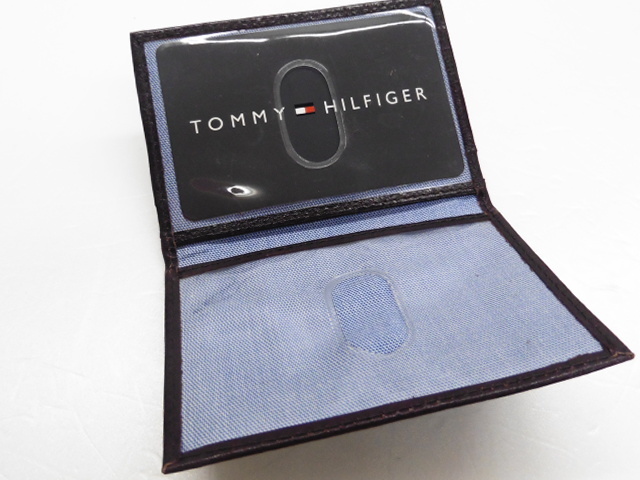 【KCM】TOMMY-4001/05■新品■【TOMMY HILFIGER/トミー】　パスケース＆カードケース付 二つ折り財布 ブラウン■_画像8