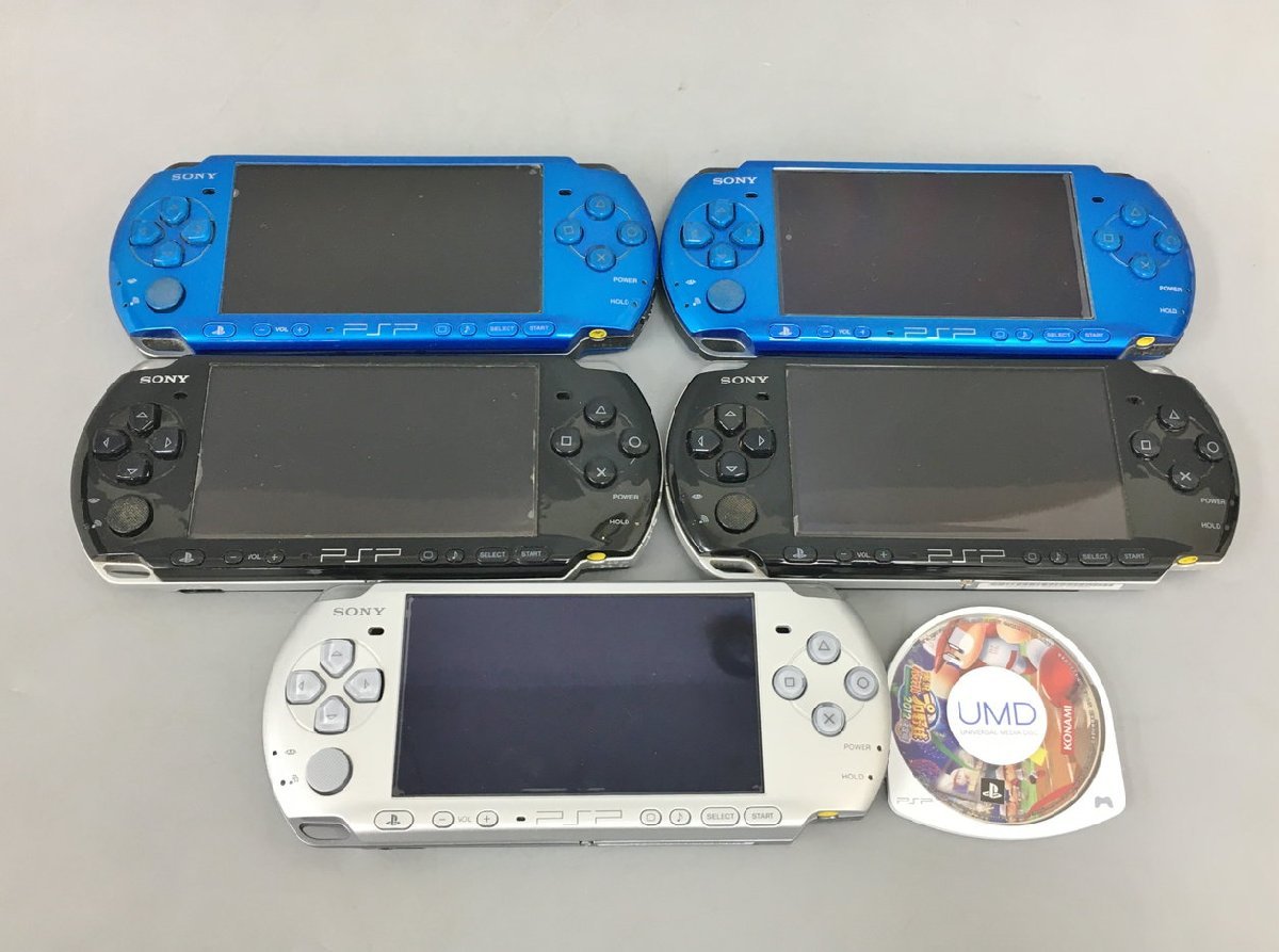 ヤフオク! - ソニー SONY ゲーム機 本体 まとめ5台セット PSP