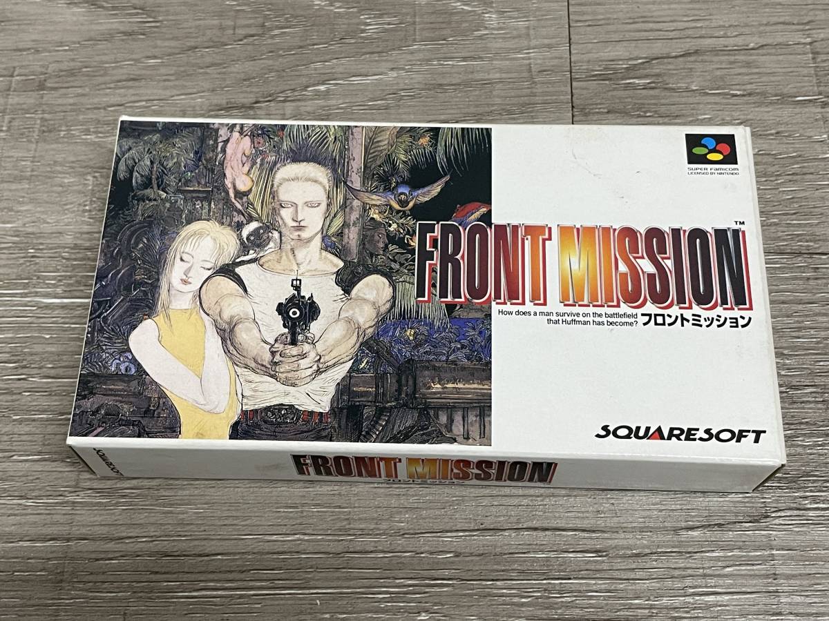 ☆ SFC ☆ フロントミッション 未使用 美品 新古品 スーパーファミコン ソフト FRONT MISSION ニンテンドー Nintendo の画像9