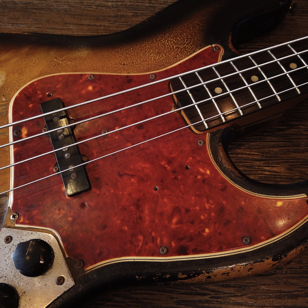 1965 Fender USA Jazz Bass fender electric bass -GrunSound-b586-