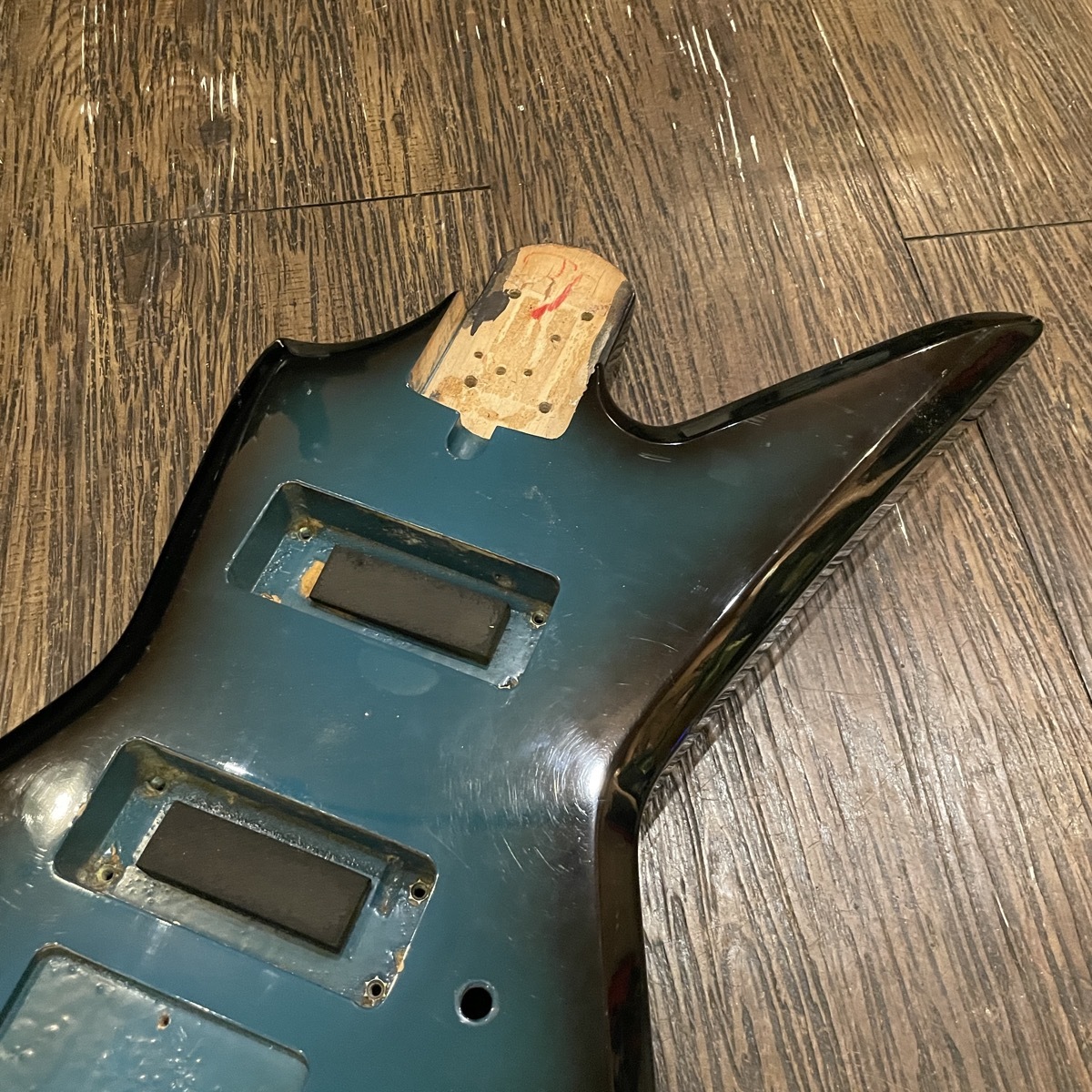 AriaProII ZZB Deluxe Bass Guitar Body ベース ボディ -GrunSound-z254-_画像3