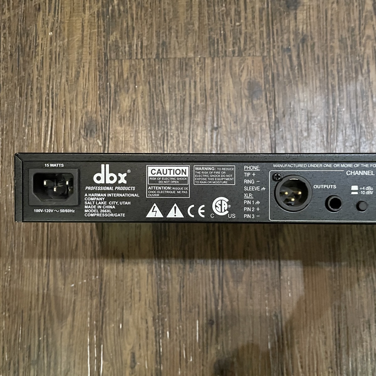 dbx 266XL Stereo Compressor comp ti- Be X -GrunSound-z269-