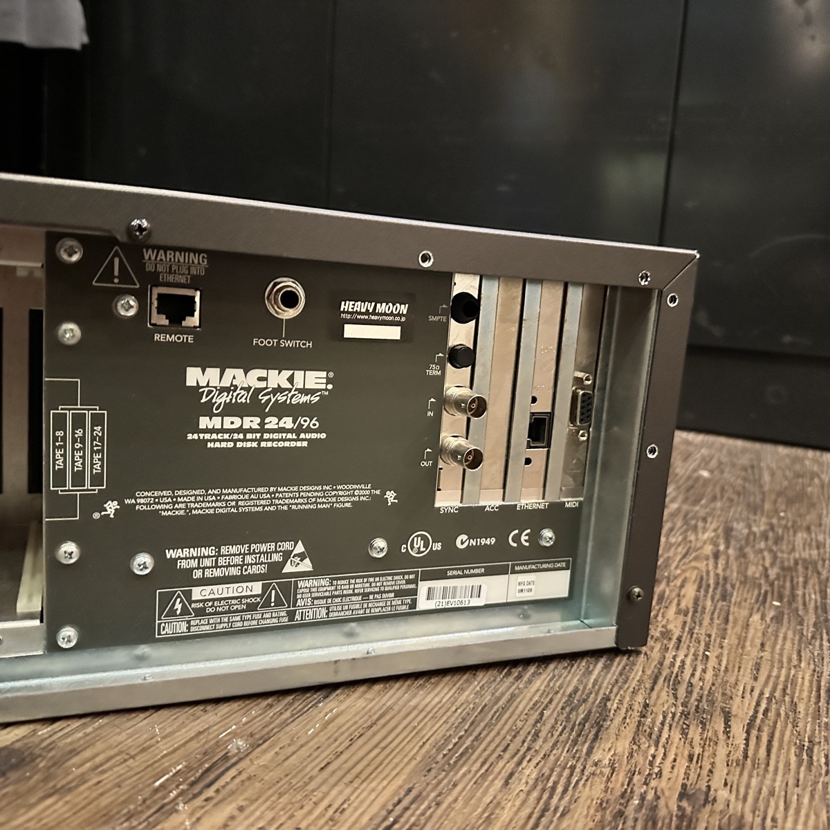 Mackie MDR 24/96 Digital Hard Disk Recorder Mackie текущее состояние товар -GrunSound-z156-