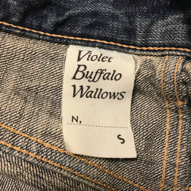 Violet Buffalo Wallows ヴァイオレット バッファロー ワロウズ USED加工 デニム ドレステリア DRESSTERIOR S_画像5