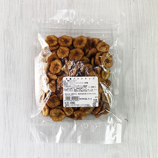  brown sugar banana chip Okinawa . earth production confection bite snack banana chip brown sugar taste 120g