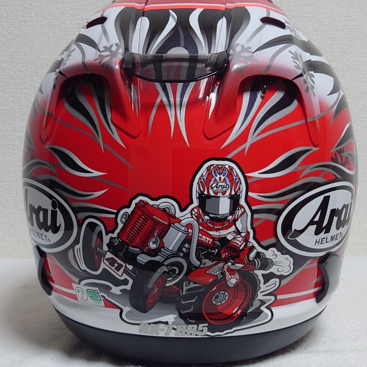Arai RX-7 RR5 HAGA SBK Mサイズ 芳賀 ハガ | ajyall.com