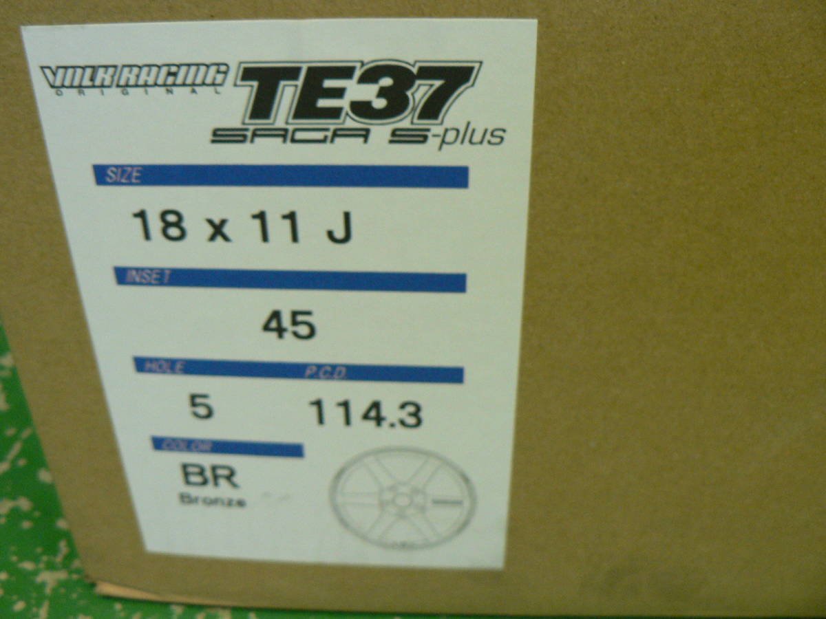 【34】TE37SAGA S-PLUS 18-11J+45 PCD114.3 5穴 RAYS CE28 ZE40 TRD NISMO GRヤリス JZA80 スープラ STI ENKEI FD3S WRX S2000_画像10