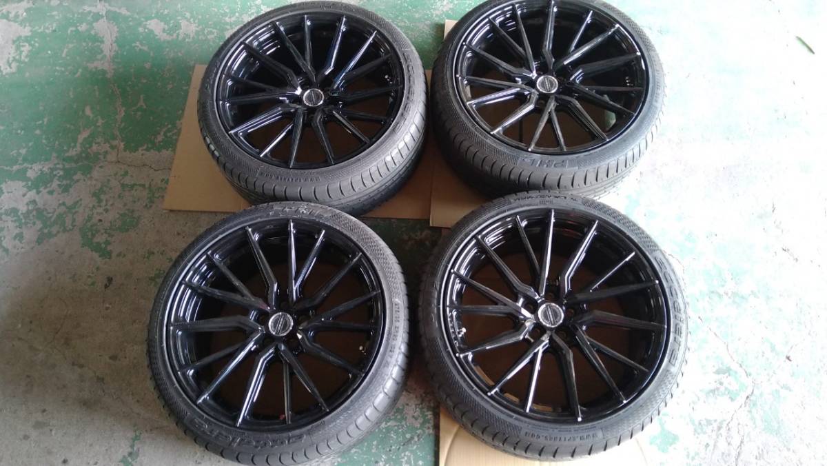 VOSSEN HF-4T DEEP-L アルミホイール 20インチ タイヤ付き 20×9.5 35 5H112.0