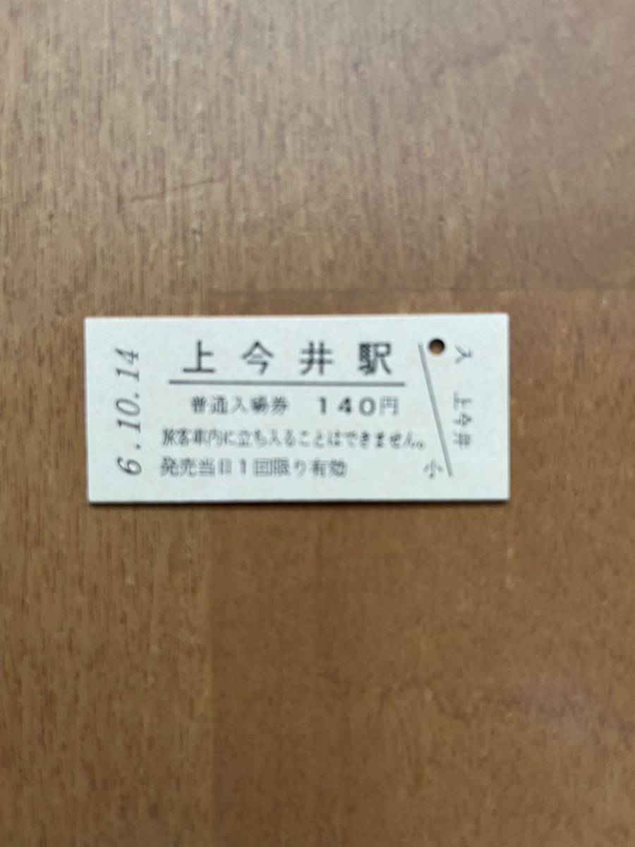 JR東日本 飯山線 上今井駅（平成6年）_画像1