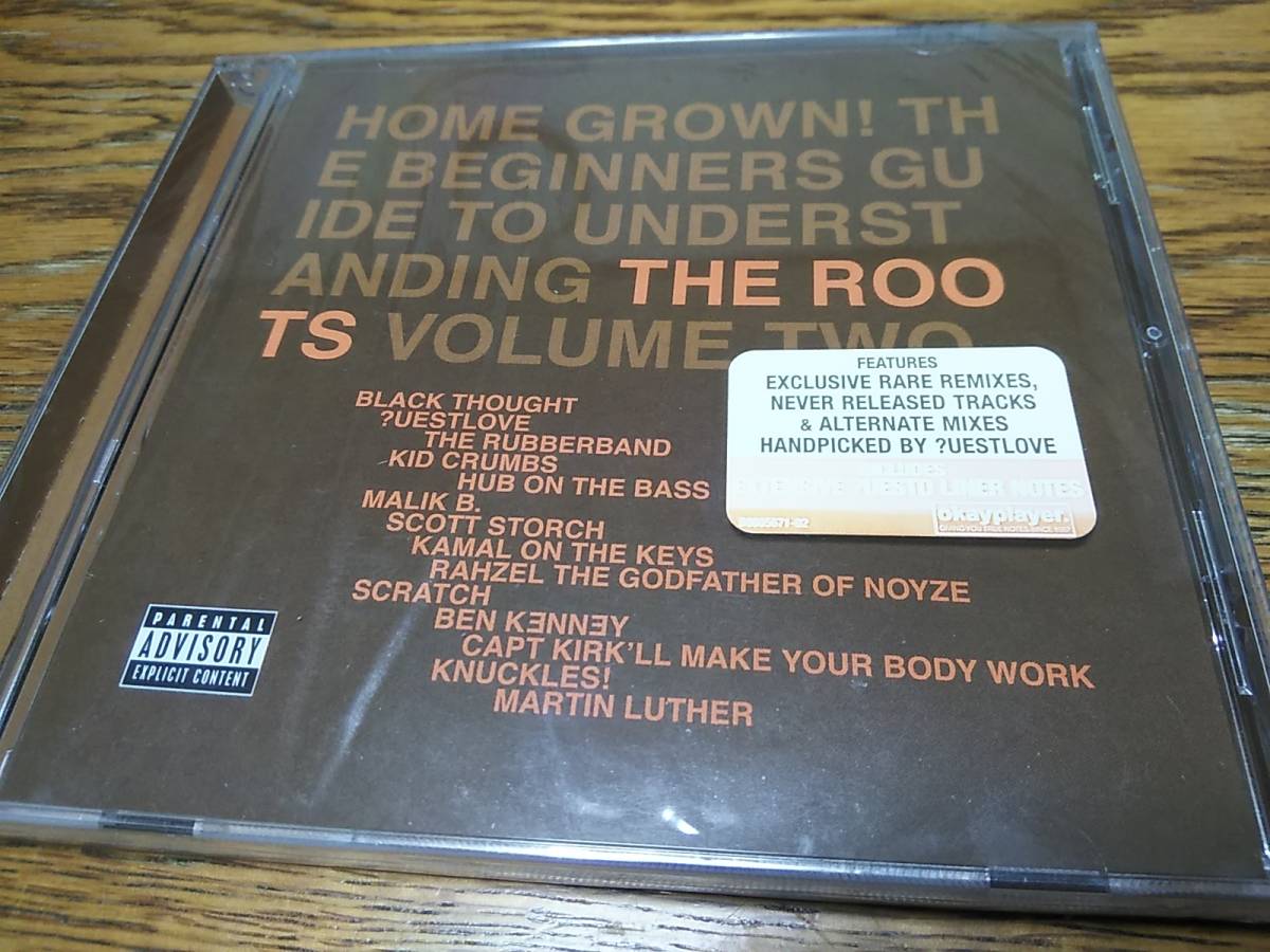 ★新品・廃盤 THE ROOTS HOME GROWN! ～The Beginners Guide To Understanding THE ROOTS Volume 2の画像1