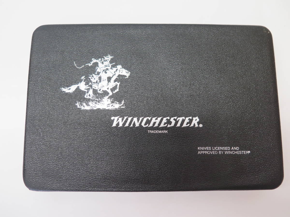 Winchester THE SCOUTS　ウィンチェスター スカウトセット　＃2905、2907　2ブレード折り畳みナイフ　 ジグドボーン ギフトBOX入 1988年製_画像8