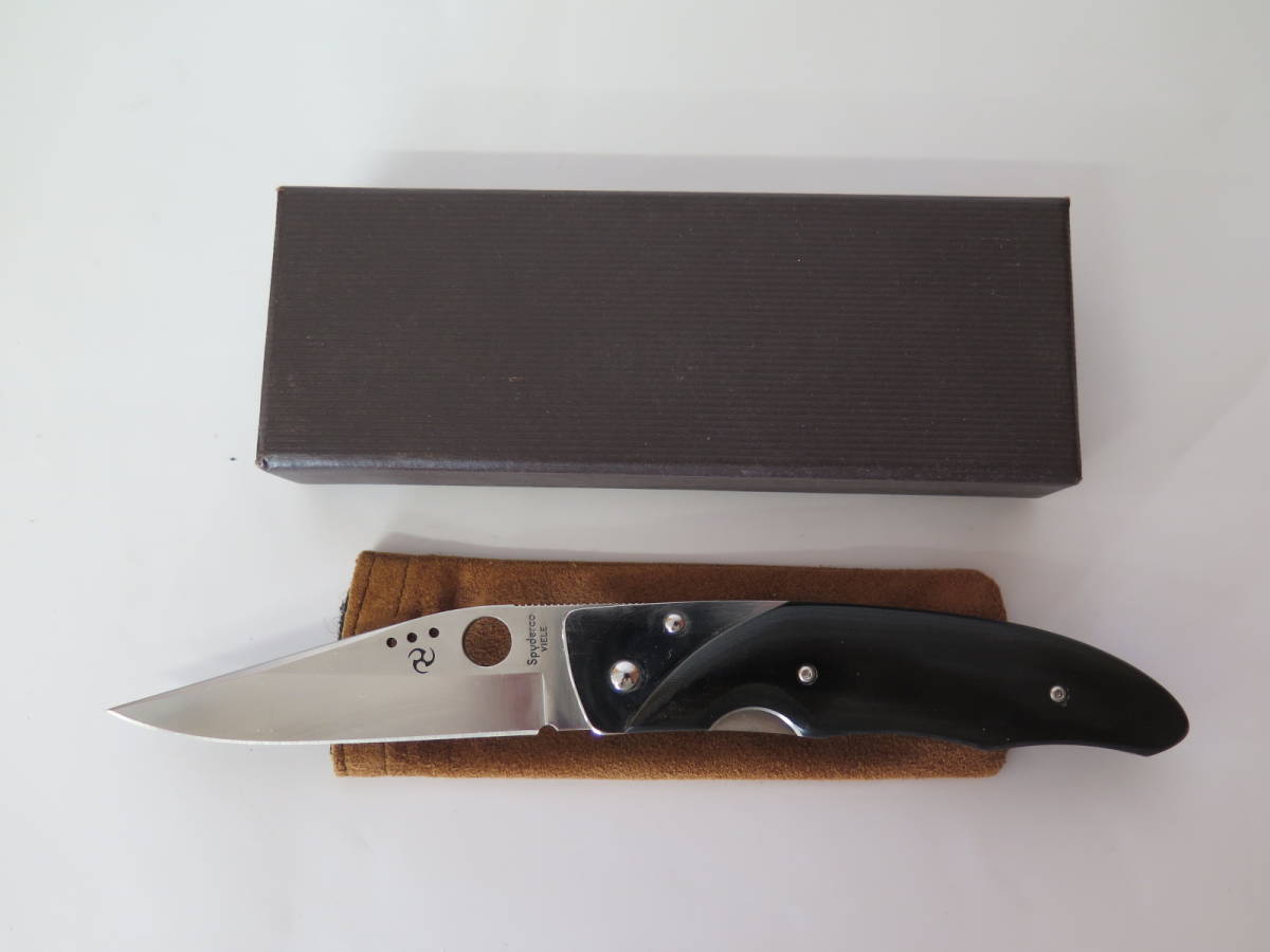 ⑯ Spyderco スパイダルコ VIELE AUS-8 フォールディングナイフ ⑯ Spyderco スパイダルコ VIELE AUS-8 フォールディングナイフ