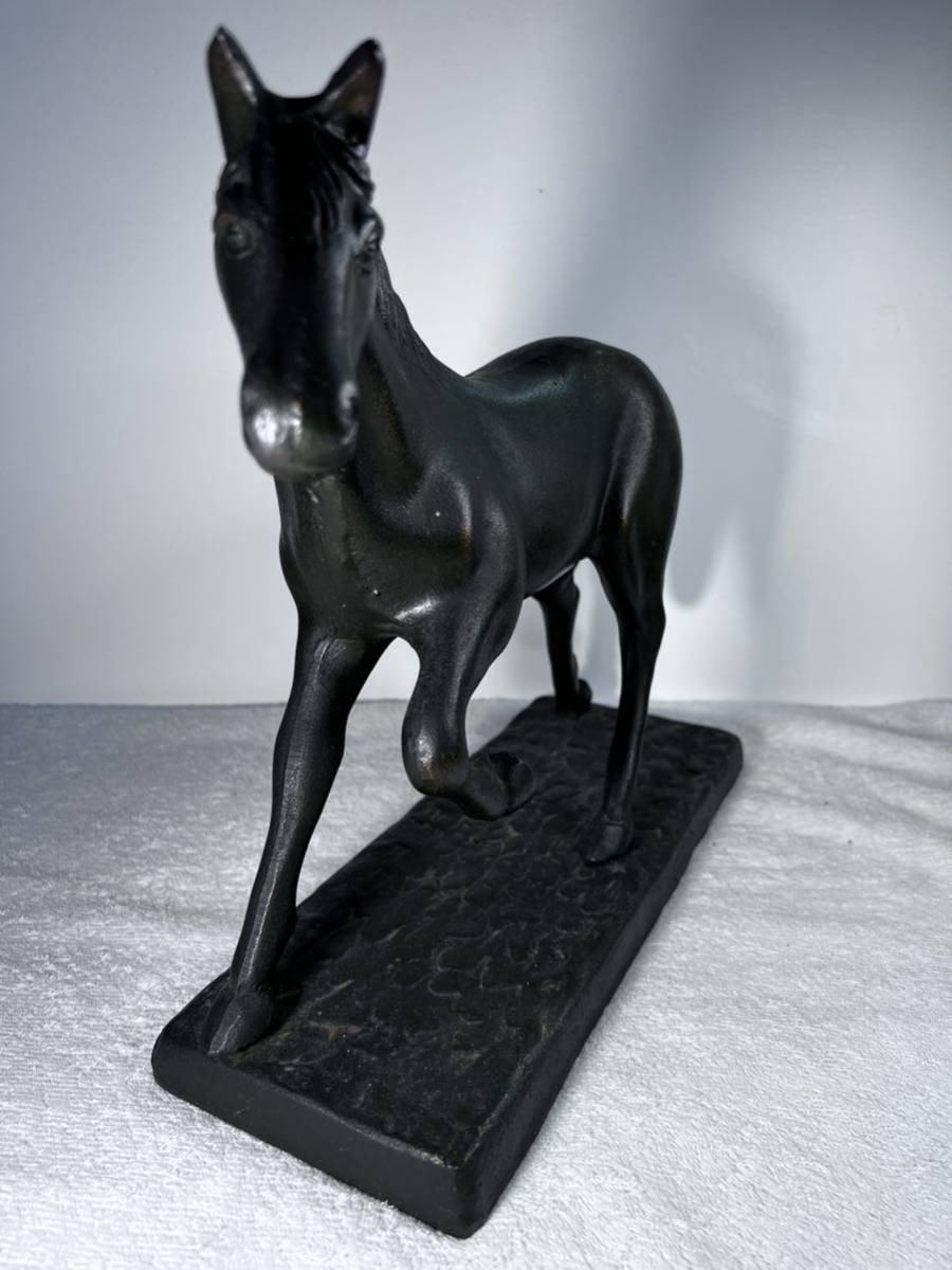 旧家 蔵出し 銅馬 古美術 骨董品 美術品 金属工芸品 時代物-