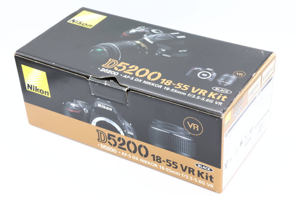 Nikon デジタル一眼レフカメラ D5200 レンズキット AF-S DX NIKKOR 18-55mm f/3.5-5.6G VR付属  #230501_2058866