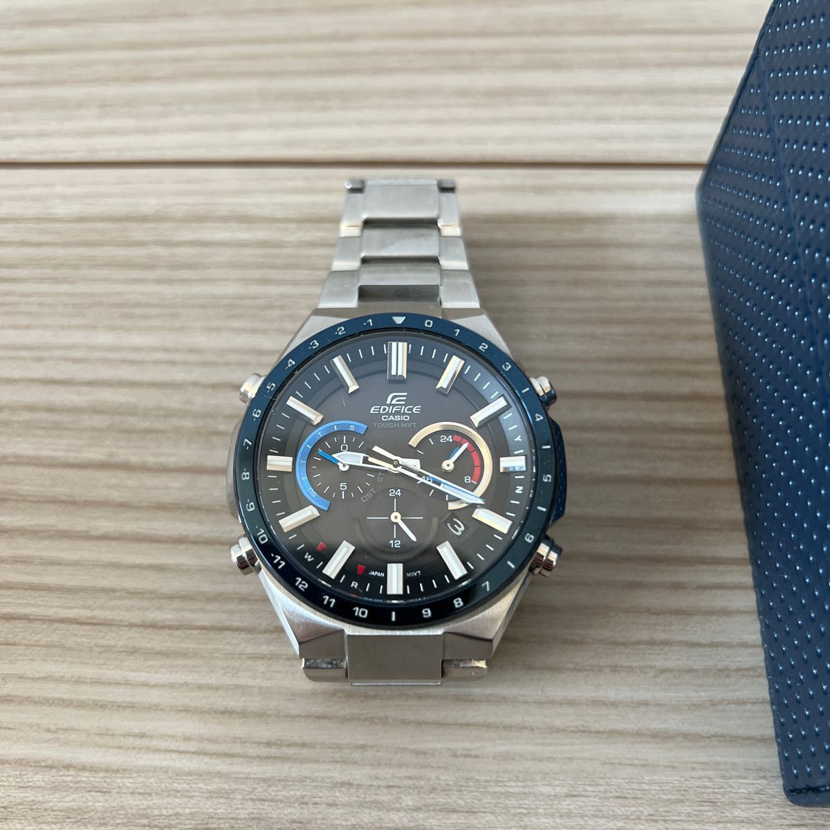 カシオ CASIO EDIFICE エディフィス EQW-T660DB-1BJF [EDIFICE（エディフィス） 電波サファイア