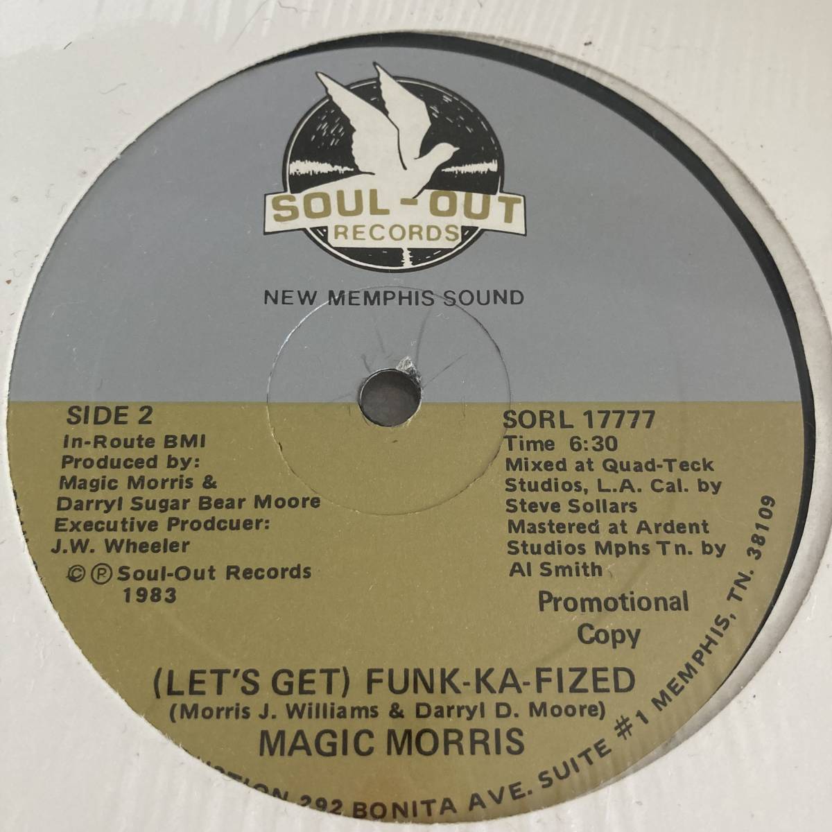 Magic Morris - (Let's Get) Funk-Ka-Fized 12 INCHの画像1