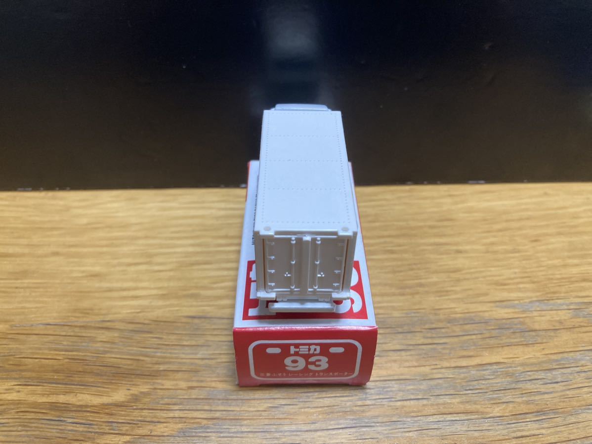未使用　日本製　トミカ　赤箱　93 三菱ふそう レーシング　トランスポーター_画像7