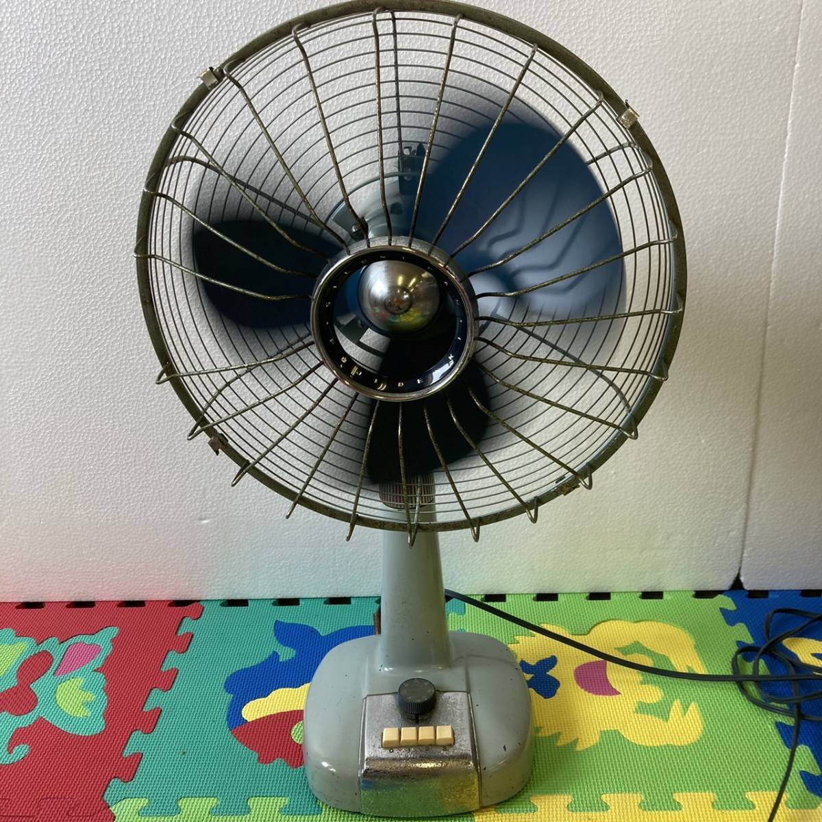 レア 希少 富士電機 レトロ扇風機 30cm FUJI SILENT FAN 富士扇風機