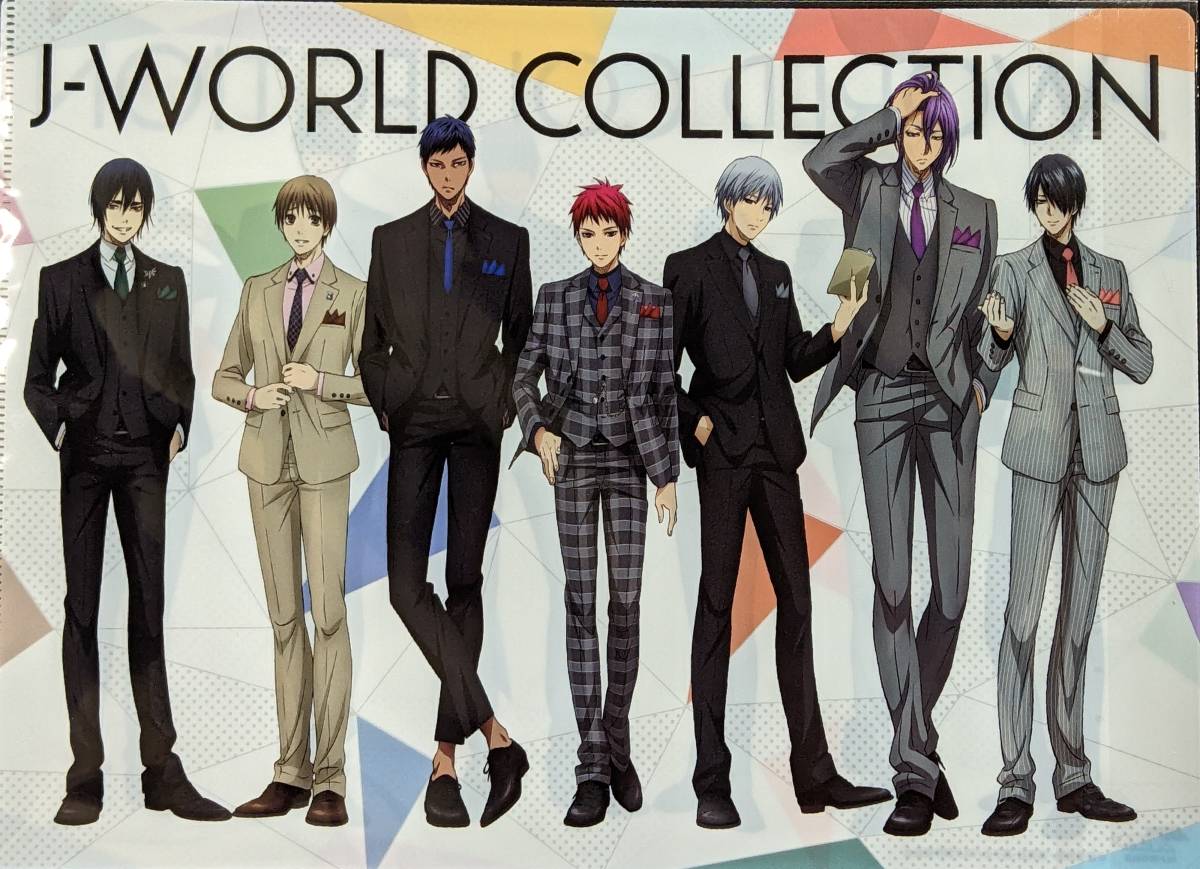 * clear file * The Basketball Which Kuroko Plays J-WORLD Collection Ver. Special *17-*18te gloss yellow . blue .. pine green interval Takao fire god purple . ice . Sakura . red ../ gf40