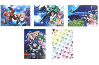 ☆クリアファイル☆ マクロスフロンティア マクロスF　Blu-ray BOX発売記念 一番くじプレミアム 5枚セット　　シェリル　ランカ / gf38_画像1