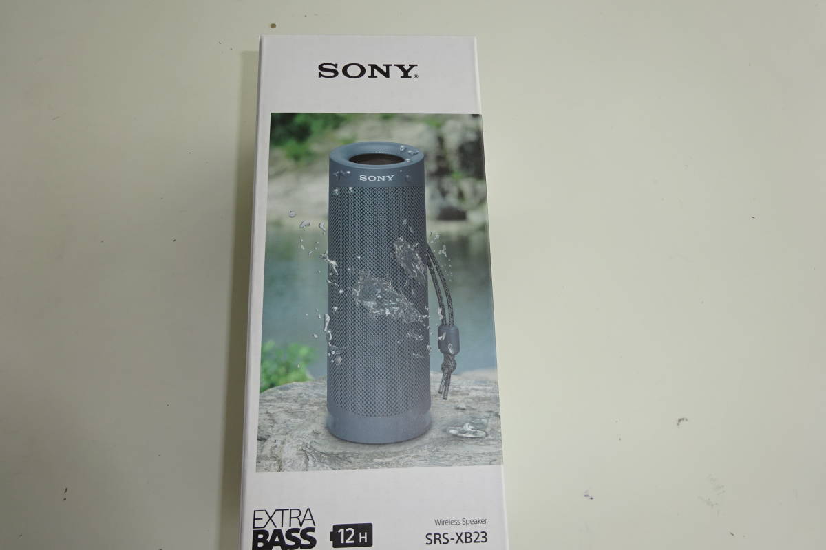 本物の 新品未開封保証付ソニー SONY SRS-XB23 L [ワイヤレス