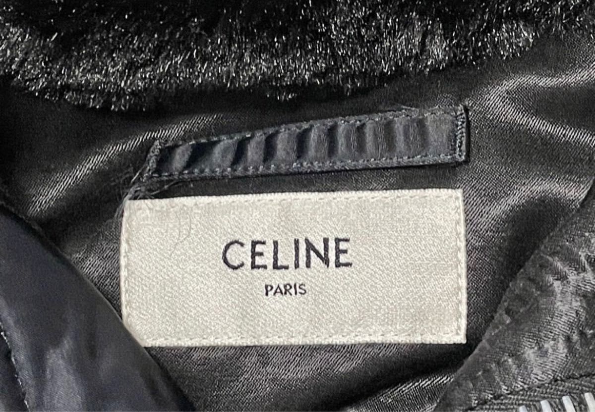 19AW セリーヌ celine ファーフード モッズコート Mサイズ 19AW セリーヌ celine ファーフード モッズコート Mサイズ