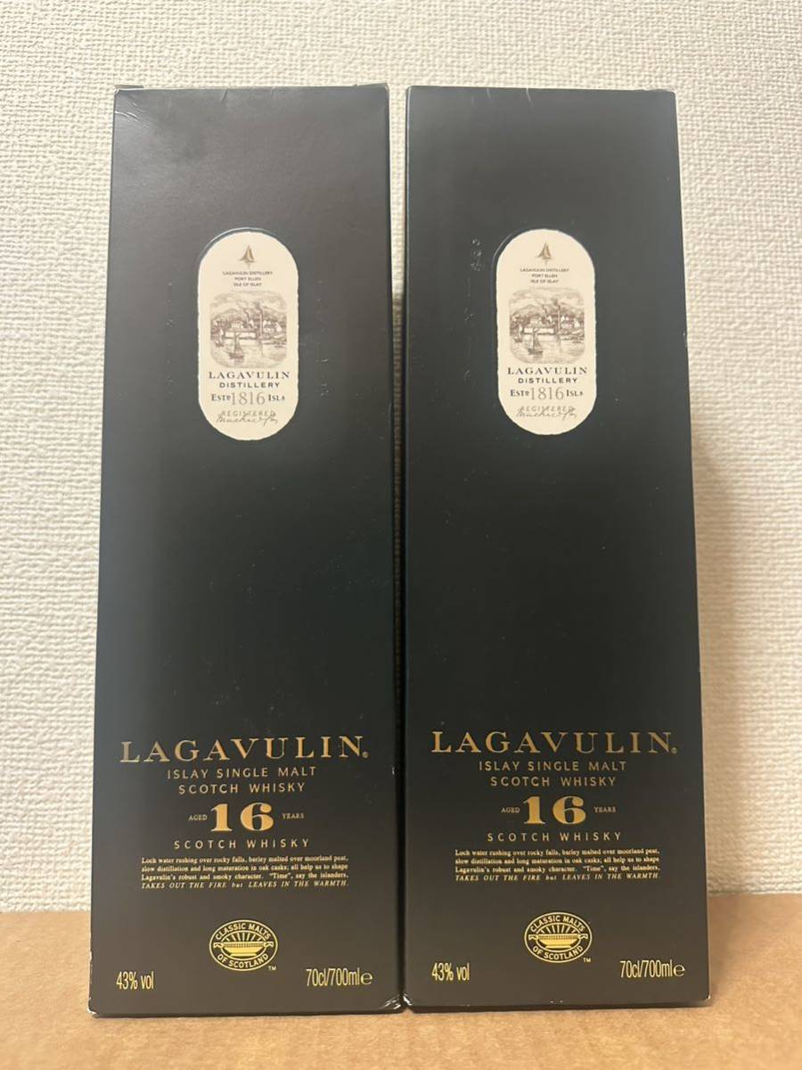 ラガヴーリン(LAGAVULIN) 16年 43% 700ml 2本セット 未開封 送料込の画像4