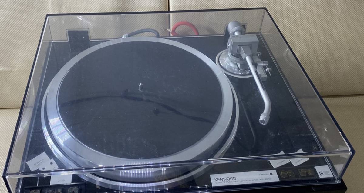 KENWOOD◇ケンウッド◇KP-9010◇ターンテーブル◇部品取り等に◇現状