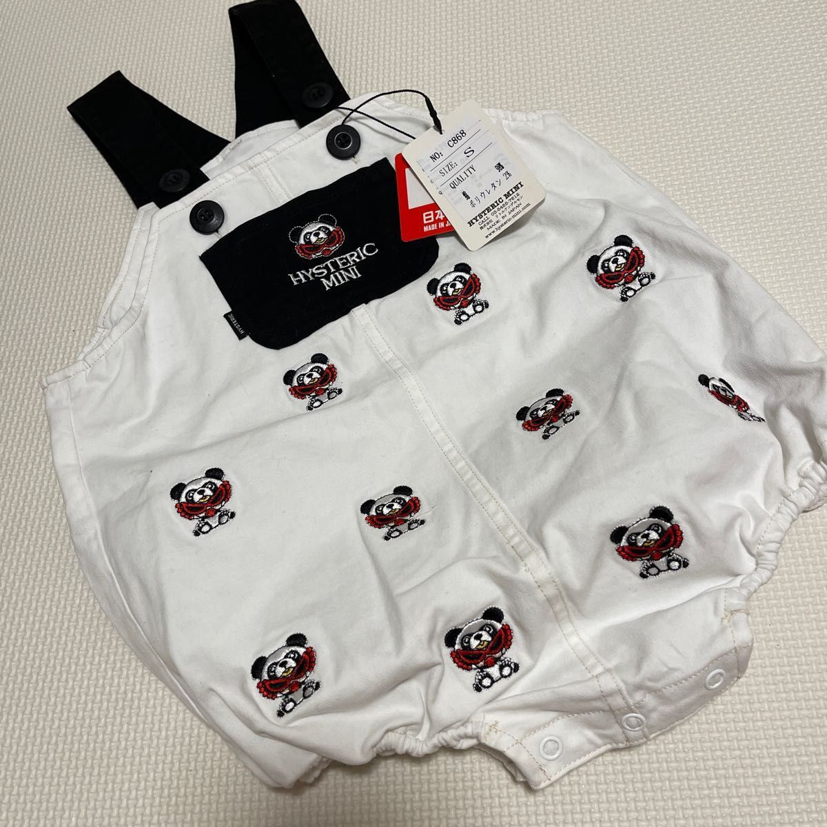 ヒスミニ パンダ PANDA ダルマオール サロペット|Yahoo!フリマ ヒスミニ パンダ PANDA ダルマオール サロペット|Yahoo!フリマ